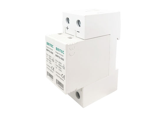 Pararrayos solar de los pararrayos de la oleada de la protección contra la luz 600v DC del picovoltio del protector de sobretensiones