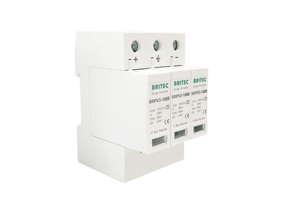 1000V pararrayos solares de la oleada del picovoltio del pararrayos de la clase II DC