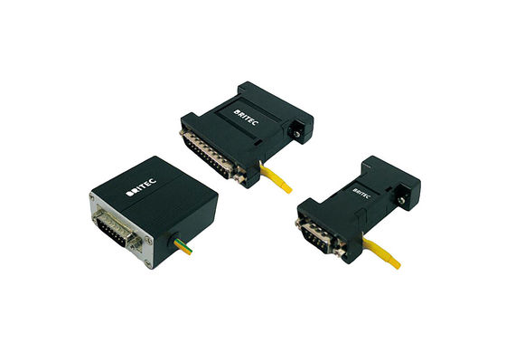 La O.N.U del voltaje nominal del color 12 V del negro del dispositivo de protección contra sobrecargas de la aleación de aluminio