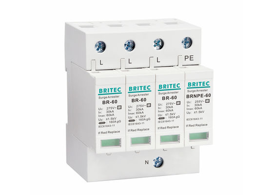 protector del pararrayos de la casa del dispositivo de protección contra sobrecargas del poder de 275V 60ka