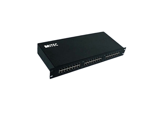 24 puerto Rj45 Ethernet rackmount red arrester de rayos rack rj45 spd dispositivos de protección contra sobretensiones de ethernet china