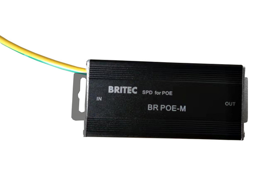 24 puerto Rj45 Ethernet rackmount red arrester de rayos rack rj45 spd dispositivos de protección contra sobretensiones de ethernet china
