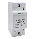 BR-POE-P 1A Spd Protector de señal de datos Poe Arrestador de sobretensiones 48V China dispositivos de protección contra sobretensiones por Ethernet
