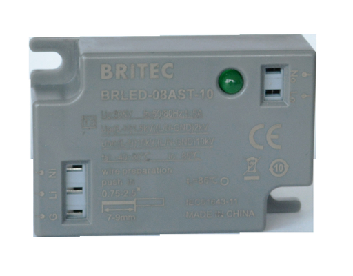 BRLED-08AST-10 Dispositivo de protección contra sobretensiones para iluminación 10kA Luz de calle LED PROTECTOR ELECTROSTÁCTICO Sistema de iluminación LED