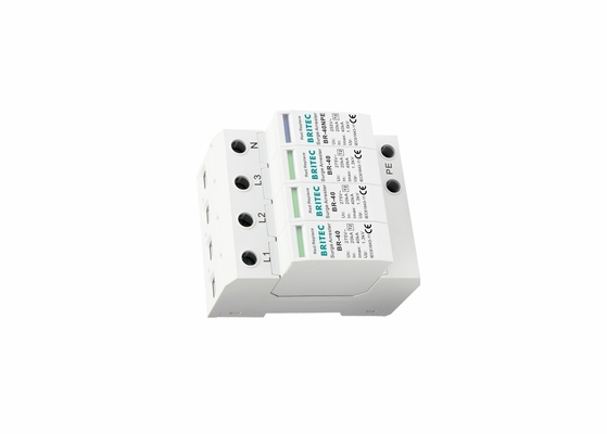 40ka SPD 3 Fase MOV Protector contra rayos Dispositivos de protección contra sobretensiones para el hogar
