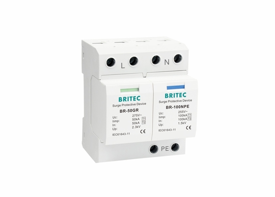 Dispositivo de protección contra sobretensiones de tipo 1 1P+NPE IP20 IEC61643-11