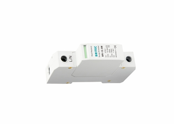 Clase I+II Iimp 12.5ka Spd Relámpago 1p Protección contra sobretensiones Baja tensión