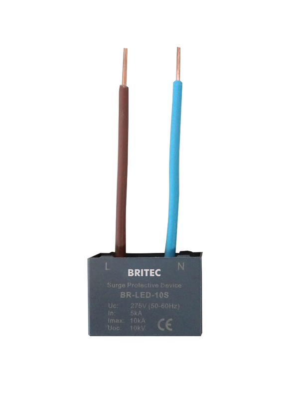 BR-LED-10S Protectores de sobretensiones para luminarias LED Dispositivo de protección de luminarias de 10kV Dispositivo de protección de luminarias PROTECCIÓN de sobretensiones