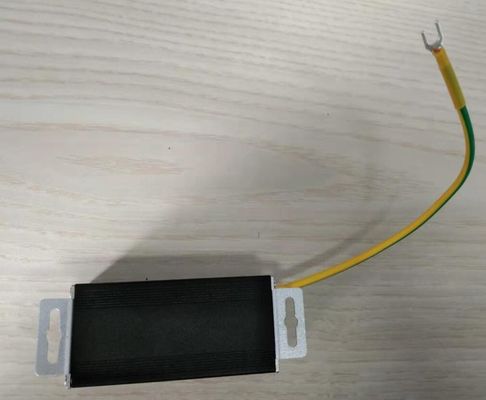 Protector contra sobretensiones PoE Ethernet Telecom RJ45 Alimentación a través de pararrayos contra rayos Protección contra sobretensiones RJ45 para Ethernet