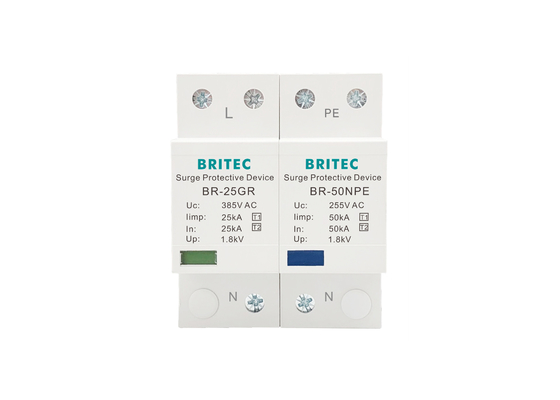 25 clase del dispositivo de protección contra sobrecargas del tipo 1 la monofásico de KA 1+1 yo para TT TN-S