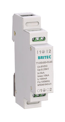 Protector de la señal de datos del gigabit SPD de Ethernet del protector de sobretensiones de la red rj45