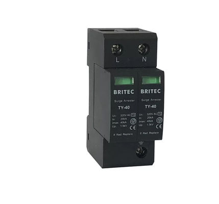 Dispositivo de protección contra sobretensiones TY-40 3P Protector contra rayos de 275 V Tipo 2