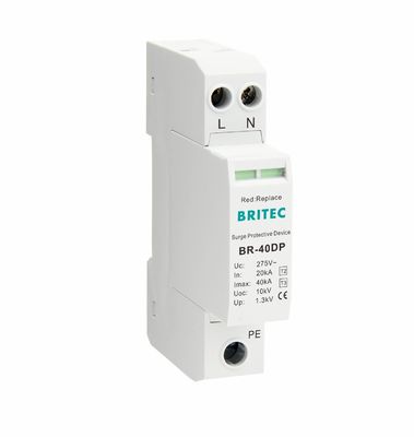 BR-275 40DP 4 275v Dispositivo de protección contra sobretensiones Clasificación de voltaje Tipo 3 SPD tipo 2 y 3 SPD tipo 2 y 3 SPD