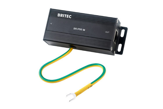 Conexión Ethernet BR-POE-M Protección contra sobretensiones RJ45 Protección contra sobretensiones Poe Protector contra sobretensiones Ethernet Red de rayos POE Gigabit 1000mbps Protector contra sobretensiones externos Ethernet Rj45 Red industrial