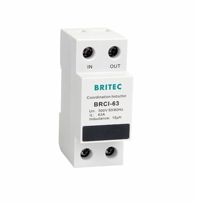 BRCI-63 Inductor de coordinación CA SPD Protector contra oleadas eléctricas Dispositivos de protección eléctrica