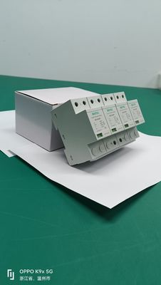 BR-50GR 4P Ac Protección de la iluminación China dispositivo de protección contra sobretensiones tipo 1 Spd spd t1 t2 arrester de sobretensiones tipo 1