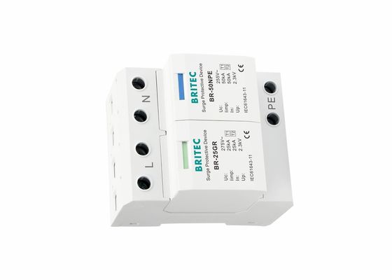 AC 25kA 1+1 BR-25GR Dispositivo de protección contra sobretensiones Protector contra sobretensiones