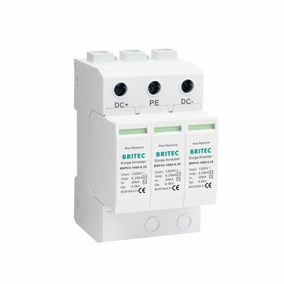 Pararrayos UL94 - V0 protección contra la luz de la oleada de Thermalplastic picovoltio del tipo 1 +2