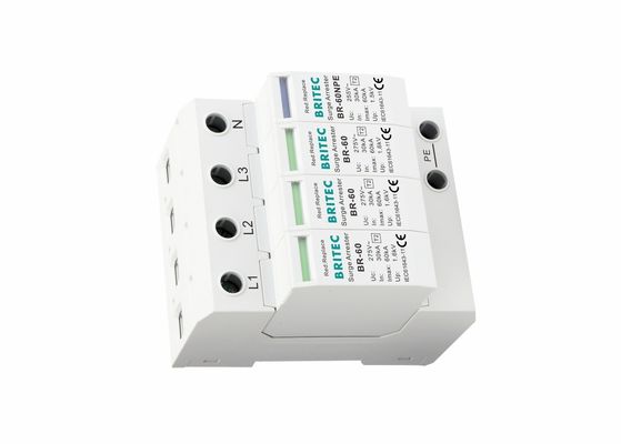 Tipo de la baja tensión de IEC61643-1 SPD - dispositivo de protección contra sobrecargas 2 a prueba de vibraciones