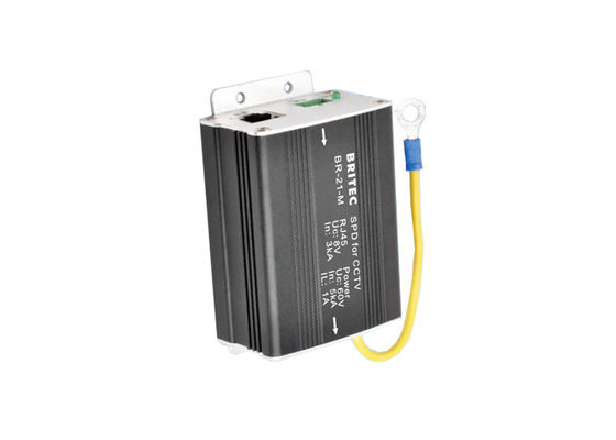 bloque de terminales video de los pararrayos RJ45 de la oleada de la supervisión del protector de sobretensiones de los datos SPD del CCTV 10kA