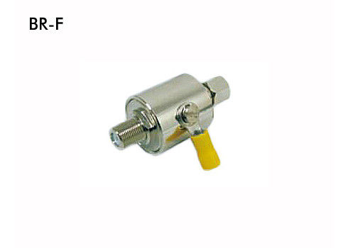 50 zócalo bajo de recalentamiento del consumo BNC de la protección del protector de sobretensiones elegante del relámpago de Ω