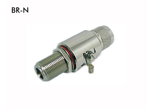 50 zócalo bajo de recalentamiento del consumo BNC de la protección del protector de sobretensiones elegante del relámpago de Ω