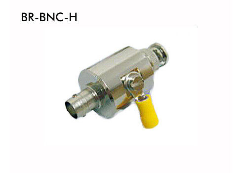 50 zócalo bajo de recalentamiento del consumo BNC de la protección del protector de sobretensiones elegante del relámpago de Ω