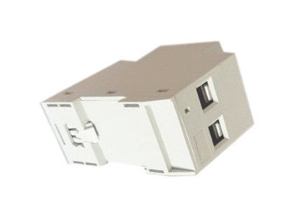 Sistema eléctrico IEC61643 del relámpago anti del carril del dinar del pararrayos del SPD 40kA 1P