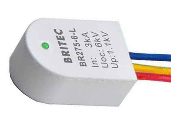 Dispositivo de protección contra sobrecargas de la clase III 275V 230V 3kA LED SPD para las lámparas de calle llevadas