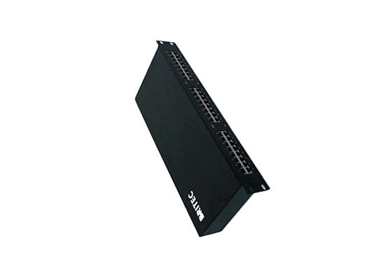 24 protectores de sobretensiones del puerto Rj45, dispositivo de la protección contra la luz de la red con la ayuda del POE