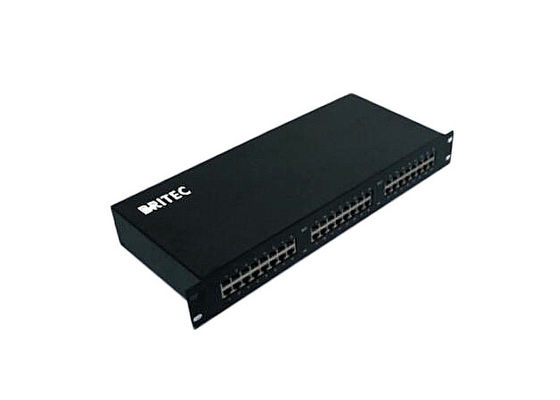 24 protectores de sobretensiones del puerto Rj45, dispositivo de la protección contra la luz de la red con la ayuda del POE