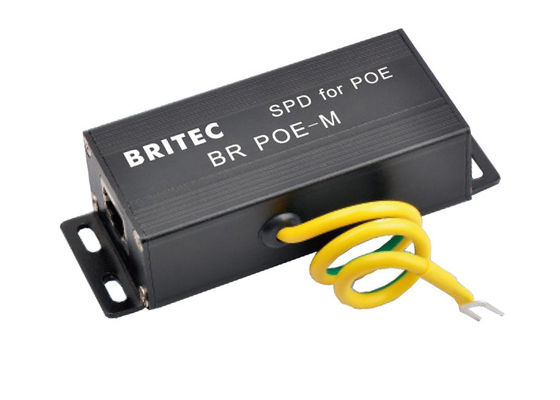 Dispositivo de protección contra sobretensiones de la red Ethernet de 48 V SPD Rj45 POE Protector contra rayos