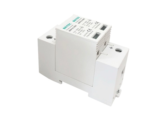 Dispositivo de protección contra sobrecargas solar de la corriente continua de 600VDC 8/20μS para la clase de la instalación del picovoltio II