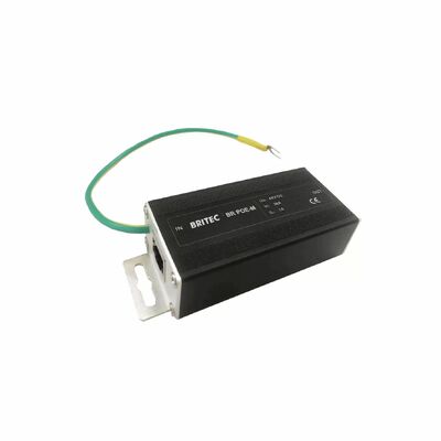 BR-POE-M Protector contra sobretensiones POE con corriente nominal 3kA Montado en riel DIN y protección IP20 para redes RJ45 Fabricante de SPD industrial de telecomunicaciones